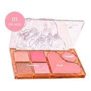 6 Color Glitter Eyeshadow Palette – Party & Glam Eye Makeup